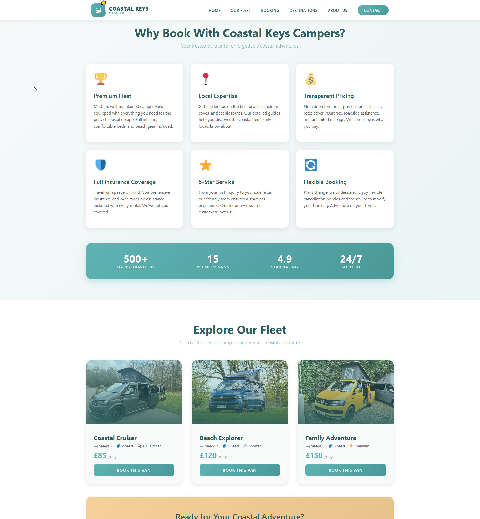 Coastal Keys Campers